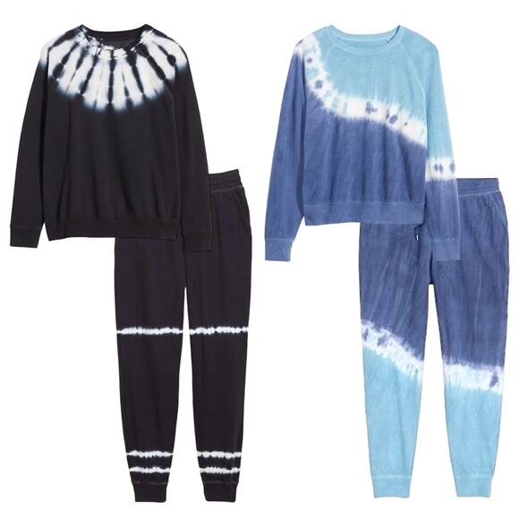 Bundle of 2 Old Navy Tie-Dye Sweatshirt and Joggers Sweat Sets Size M/L - Picture 2 of 12